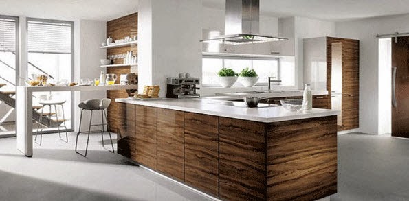 40 diseños de modernas islas de cocina, ideas con fotos ... Decoracion de barras desayunadoras