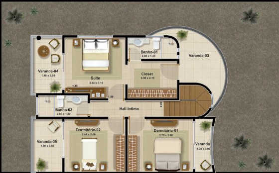 Casas de dos pisos y tres dormitorios | Construye Hogar
