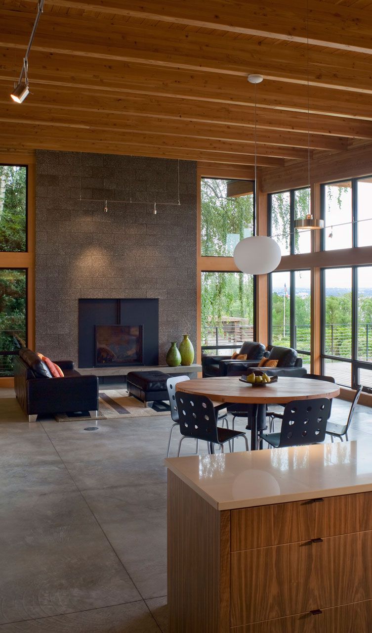 Diseño de casa de madera de una planta | Construye Hogar