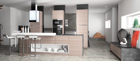 Diseño de cocina madera Diseño de cocina muebles de madera