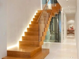 Diseño de escaleras modernas de madera
