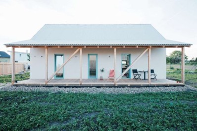 Diseño de casa de campo moderna, estructura combina lo tradicional y elementos arquitectónicos contemporáneos