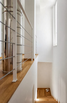 Pisos de madera en casa pasiva de ahorro energético 