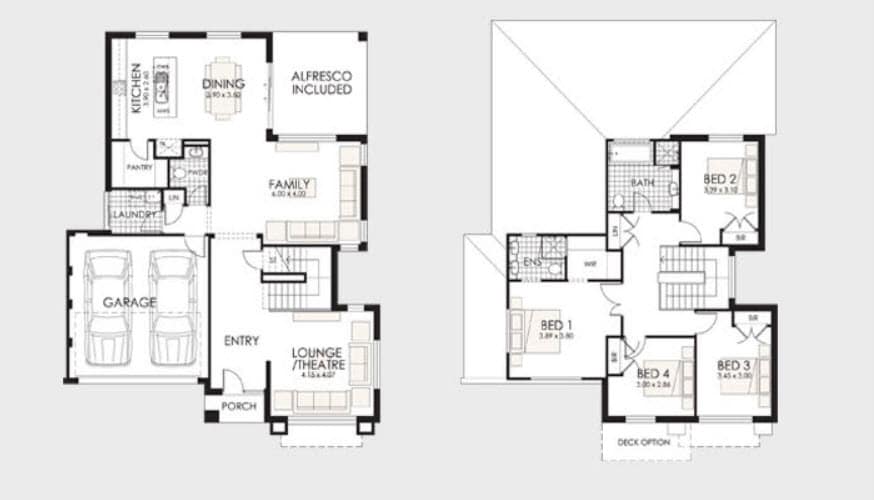 PLANOS DE CASAS DE DOS PISOS con ideas y diseños que inspiran