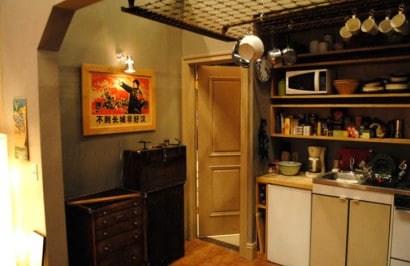 Diseño de cocina de apartamento pequeño