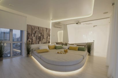 Ultra moderno diseño de dormitorio