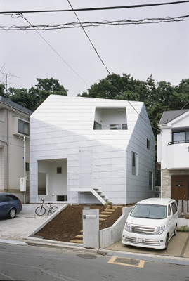 Diseño de casa estilo origami [Modelos de casas]