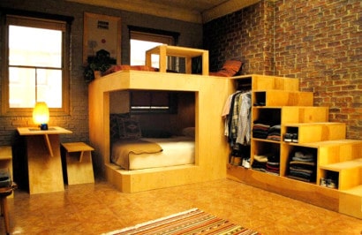 Diseño de interiores de mini apartamento y planos [Diseños famosos]