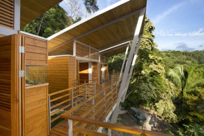 Diseño de casa de madera para zonas cálidas o tropicales