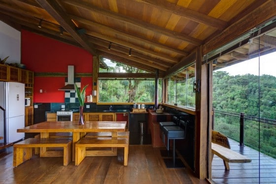 Diseño de casa de campo | planos, interior y fachadas