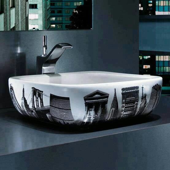 Diseño de lavabo moderno