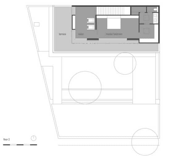 Plano de casa rústica 3 pisos