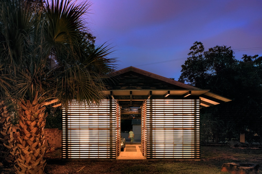 Diseño de garage / cochera en exteriores de casa