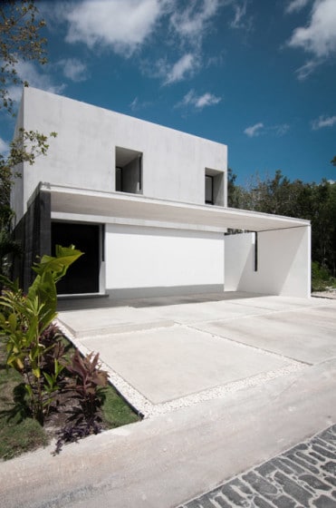 Diseño de casa  minimalista de dos pisos, analizaremos los planos así como la sencilla y moderna fachada