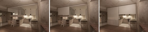Separar ambientes en apartamento pequeño