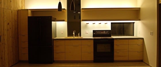 Diseño de cocina lineal