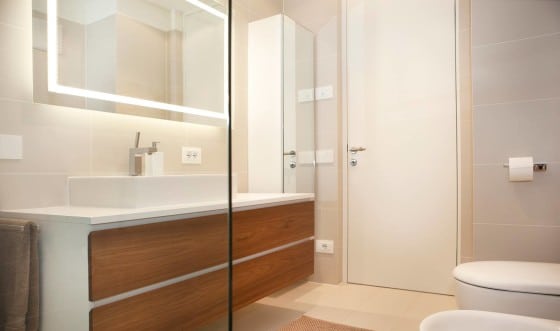 Diseño de cuarto de baño apartamento