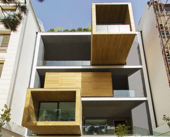 Diseño de modernos apartamentos para todo clima