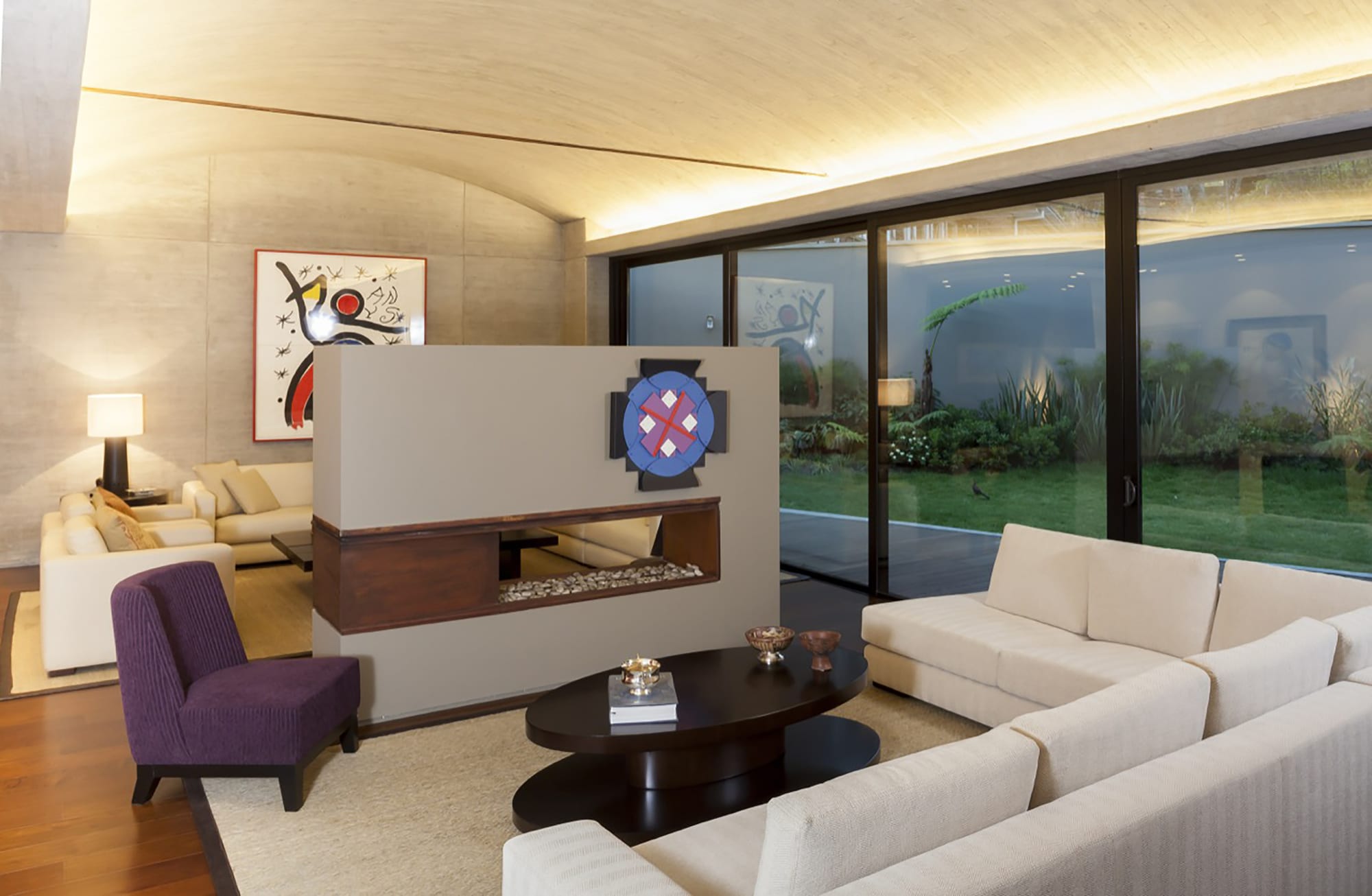 Moderno diseño casa de un piso con planos