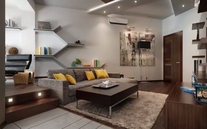 Decoración de interiores modernos