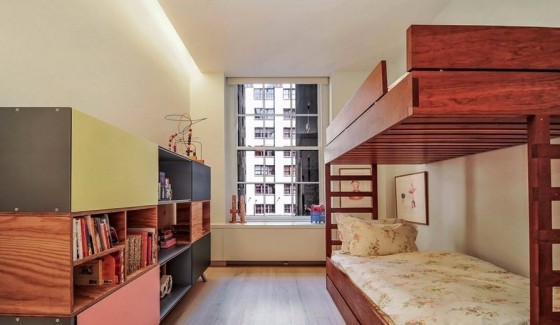 Diseño de dormitorio pequeño de apartamento