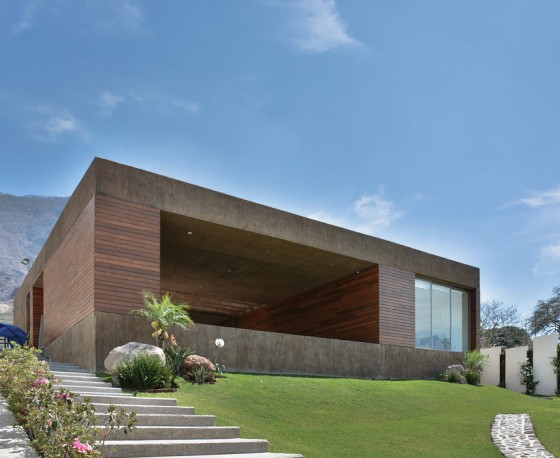 Diseño de casa cuadrada
