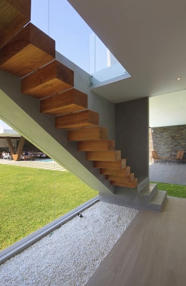 Diseño de modernas escaleras