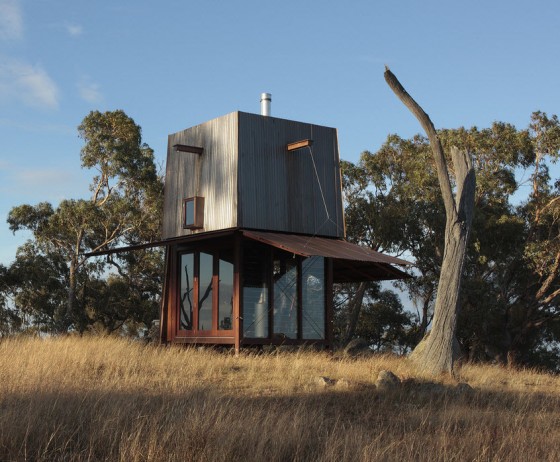 Diseño de pequeña cabaña moderna Diseño de cabaña muy pequeña para acampar