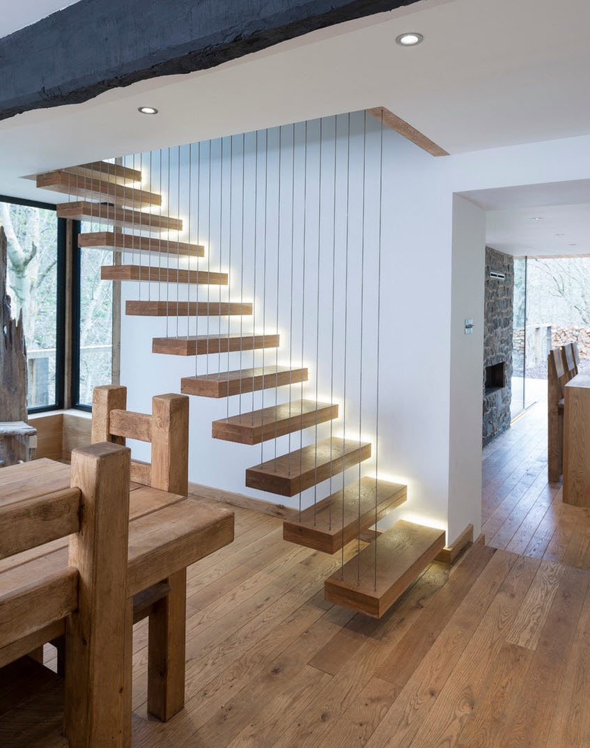 Sierra utilizar Brillante Modelos de escaleras y barandas - Construye Hogar