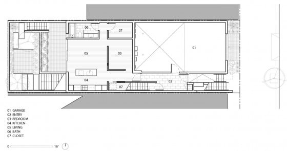 Planos de casa de tres pisos Planos de casa de tres pisos