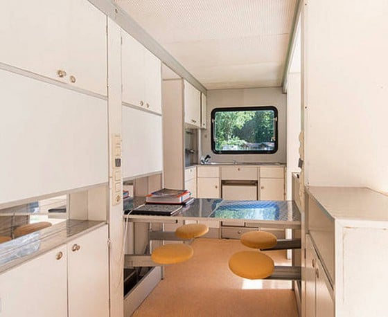 Diseño de interior de cas rondante
