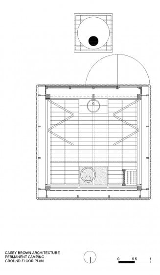 Plano de casa pequeña para acampar 003