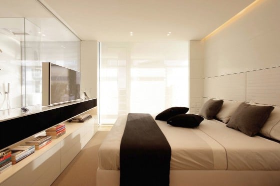 Diseño de dormitorio moderno