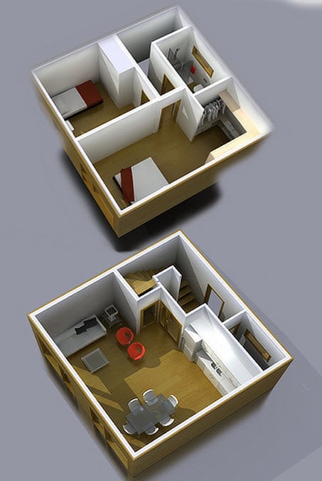 Planos de casas pequeñas y económicas