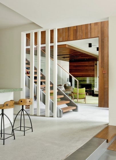 Diseño de interiores de casa moderna