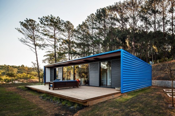 Diseños de casas con containers reciclados