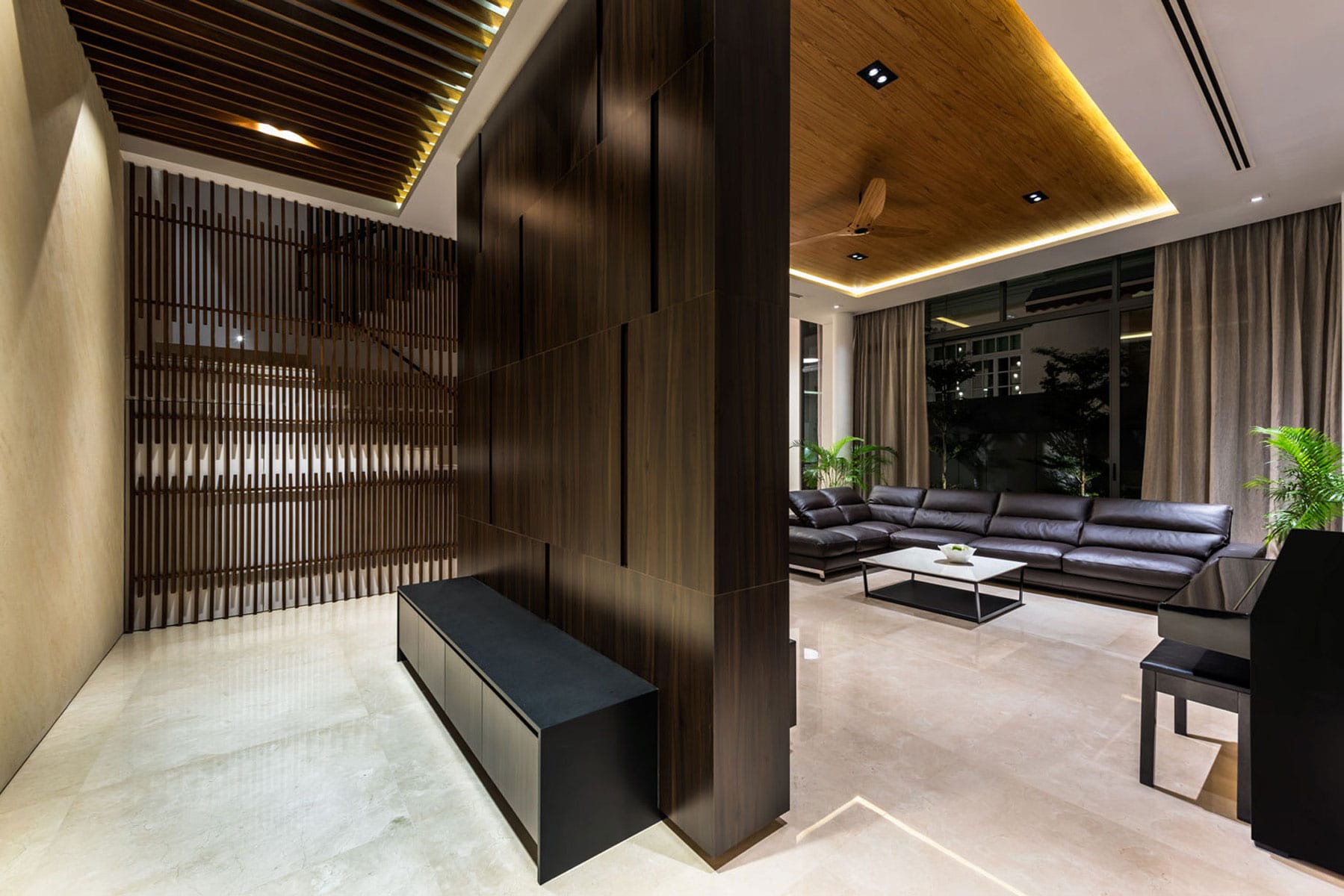 Diseño casa moderna tres pisos