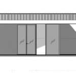 Plano de fachada este