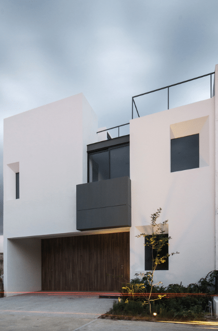 Diseño de casa de dos pisos minimalista, descubre una hermosa estructura con detalles sencillos