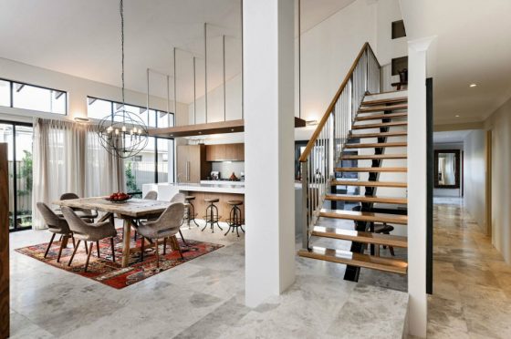 Diseño de interiores de casa moderna