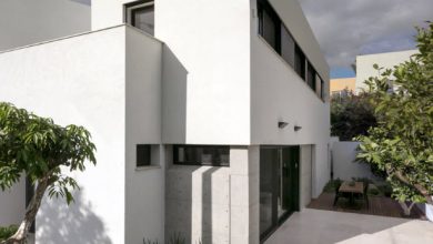 Casa de hormigón minimalista