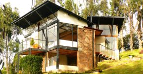 Planos de casas de un piso [fachadas y planos de planta]