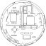 Diseños de casas circulares con planos