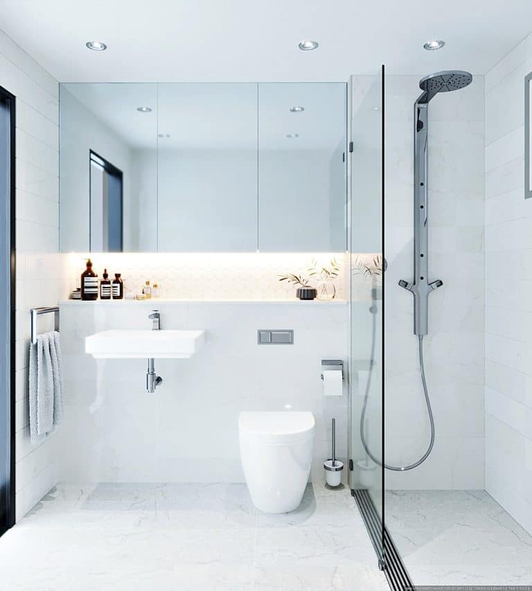 Cuartos de baño estilo minimalista, es tendencia de decoración [Fotos]