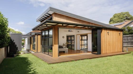 Diseño de casa remodelada de madera de estilo japonés moderno 
