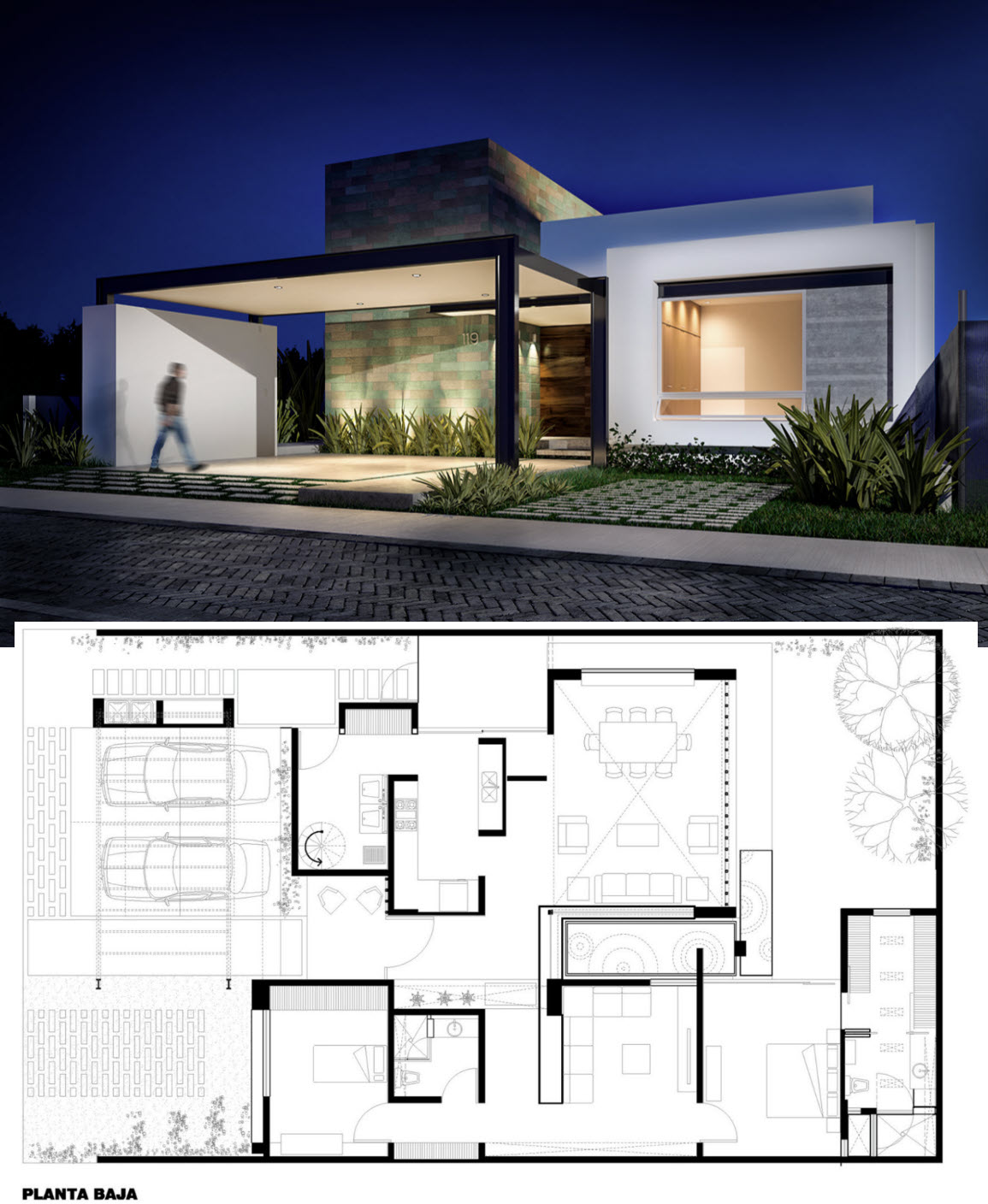 100 planos de casas, guía para elegir diseño y funcionalidad