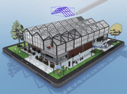 SketchUp genera planos en 3D